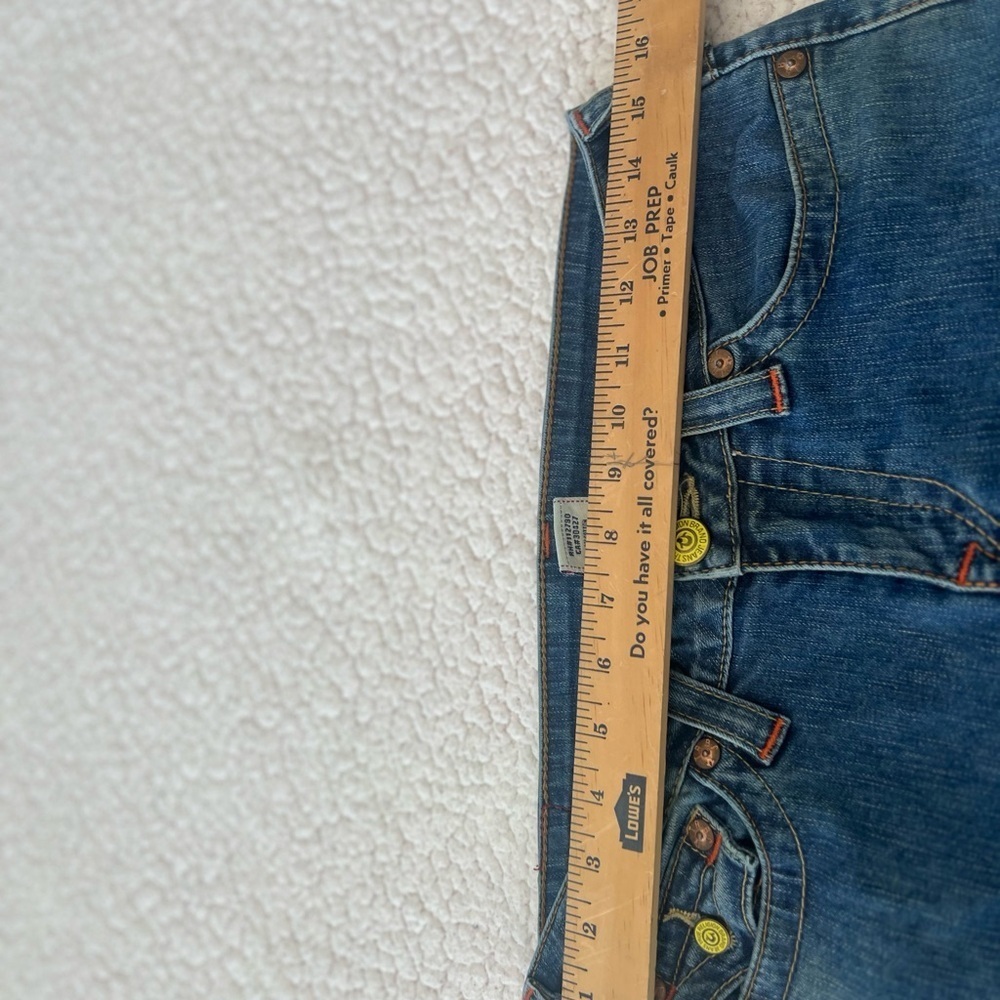 True Religion Blue Jean Shorts Size 30 - Picture 9 of 16